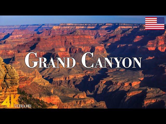 Grand Canyon National Park 4K Ultra HD • Stunning Footage, Scenic Relaxation Film with Calming Music