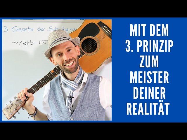 Das 3. geistige Prinzip: Gesetz der Schwingung - Die hermetische Kunst sein Leben zu ändern