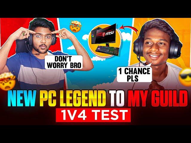 NEW PC LEGEND TO MY GUILD  1V4 PLAYER HACKER  OR WHAT !