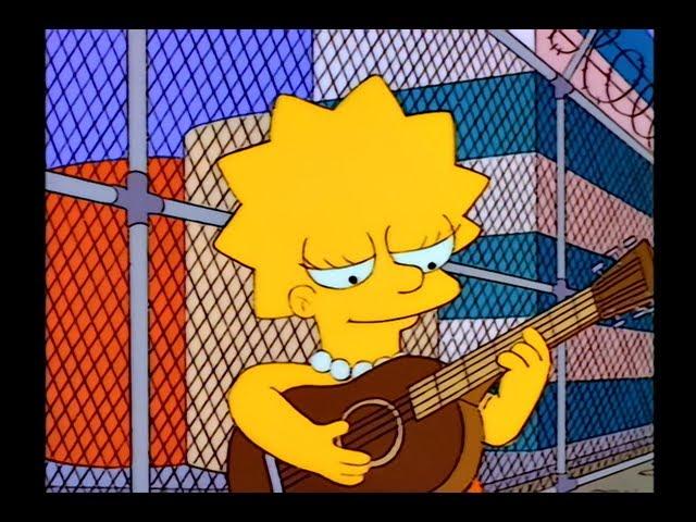 Lisa Simpson - Union Strike Folk Song (best quality)