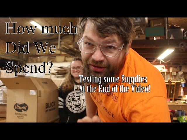 Did we spend too much on art supplies?