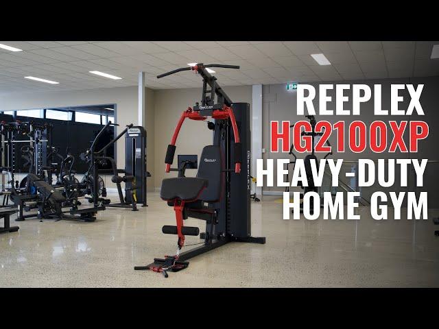 Reeplex HG2100XP Heavy Duty Home Gym Exercise Video - Dynamo Fitness Equipment