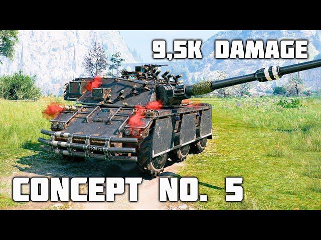 Concept No. 5 WoT – Kolobanov, 7Kills, 9,5K Damage