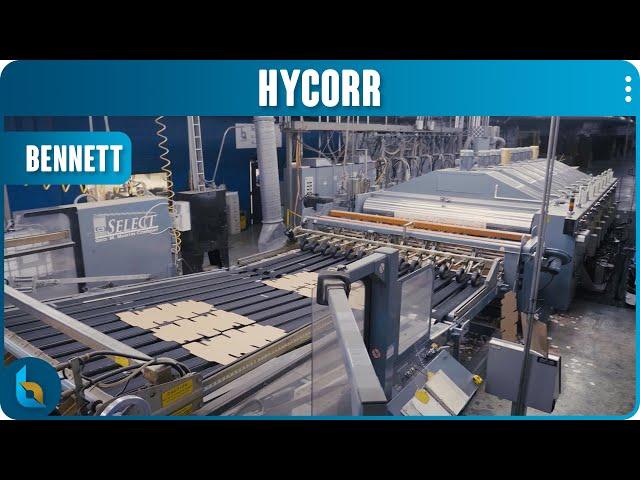 Hycorr 7-Color Rotary Die Cutter | Bennett | Corrugated Manufacturing Machinery