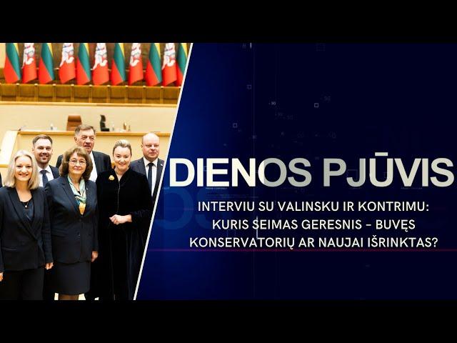 Interviu su Valinsku ir Kontrimu: kuris Seimas geresnis – buvęs ar naujai išrinktas? | DIENOS PJŪVIS