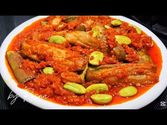 Menu Sejuta Umat Yang Bikin Nasi Cepat Habis ‼️Resep Balado Terong Ijo Dan Pete