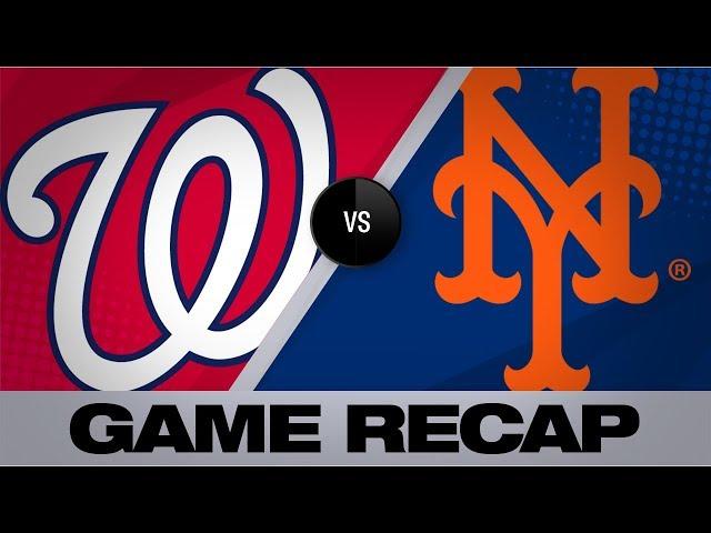 Cabrera, Robles' clutch hitting lifts Nats | Nationals-Mets Game Highlights 8/11/19