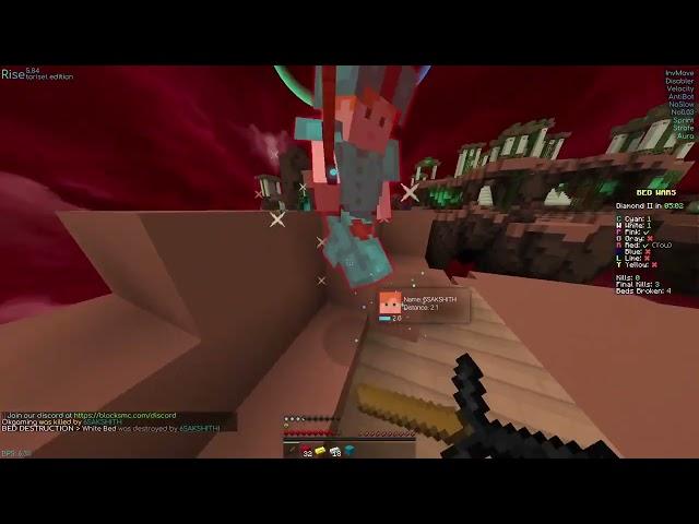 Flying on BlocksMC | Rise