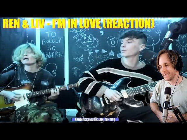 Ren & Liv Sangster - I'm In Love | REACTION