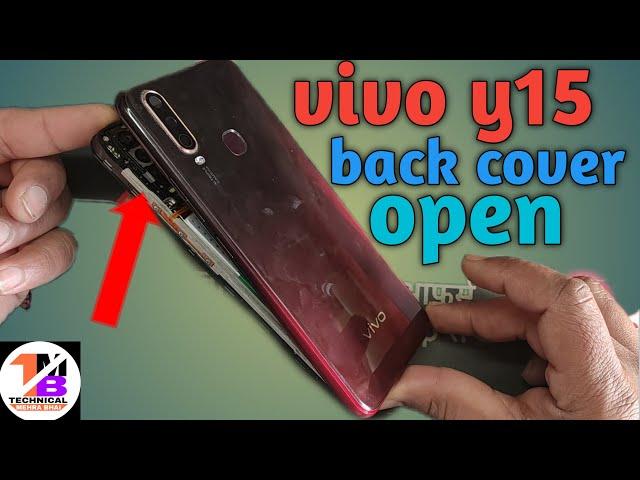 How To Open Vivo Y12,Y15,Y17 Back Panel Disassembly ||