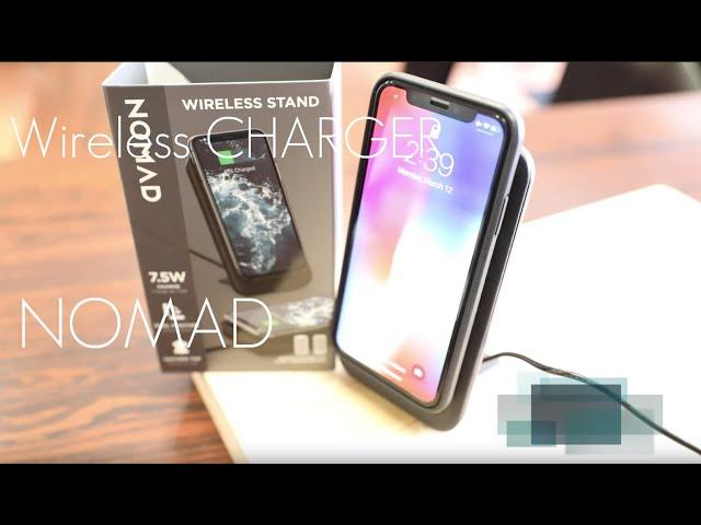 A Leather Wireless Charger? Why not! - Nomad Wireless Charger Pad - Review / Demo