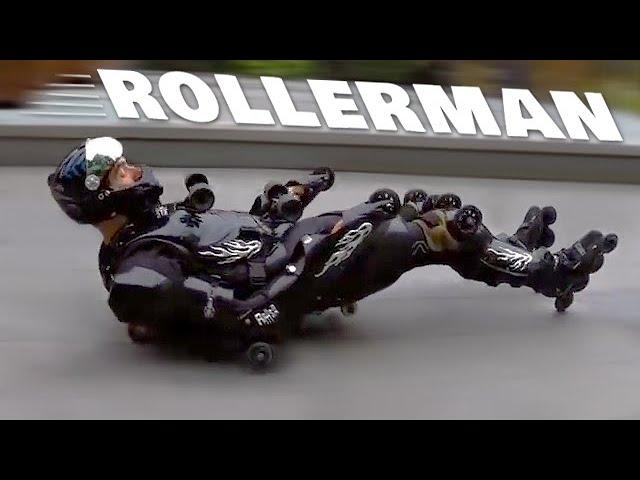 ROLLERMAN – Extreme Downhill Rollerblading Suit