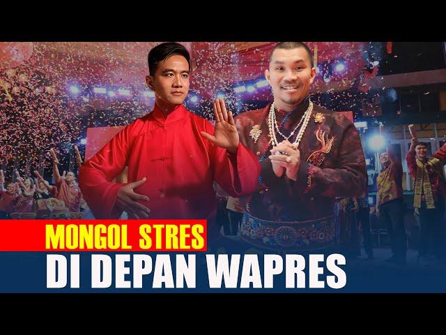 NGAKAK,.. Nonton  Moment MONGOL STRES Bersama WAPRES