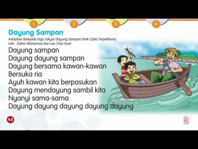 Dayung Sampan - Lagu Pendidikan Kesenian Tahun 1