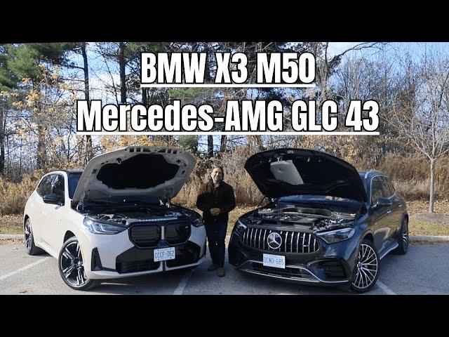 BMW X3 M50 vs. Mercedes-AMG GLC 43 - A Daily Driver Debate