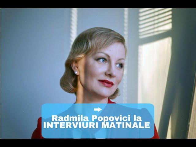 INTERVIURI MATINALE - Radmila Popovici, poetă