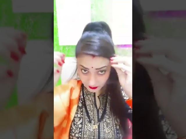 #shorts #hairstyletutorial #knothairstyles #kurtihairstyle #sangeeta singh hairstyles