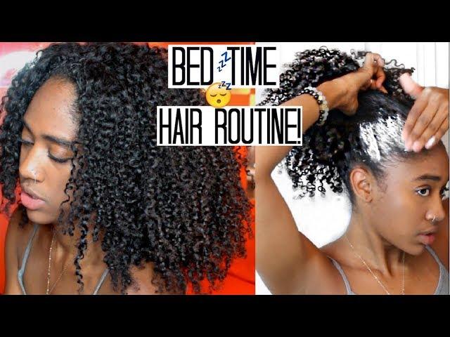 Nighttime Hair Routine|+Growth Tip for Long + Healthy Natural Hair 