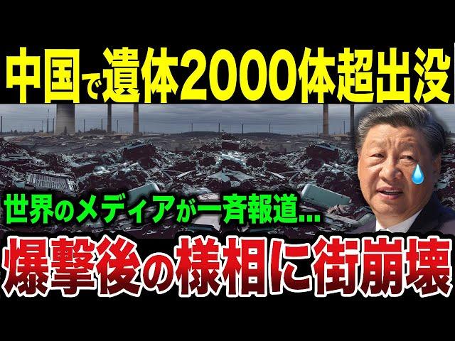 【総集編】中国で◯体2000超の悲劇を世界が緊急報道！壊滅的被害の全貌に全米驚愕...【ゆっくり解説】