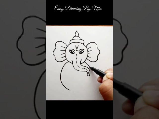 Ganesha Drawing..