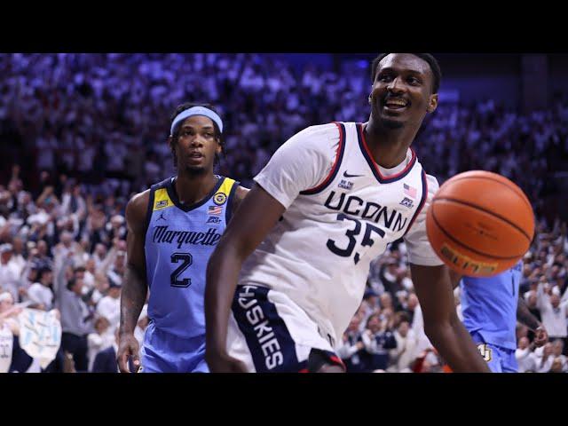 Samson Johnson: UConn men’s basketball pregame press conference (Seton Hall)