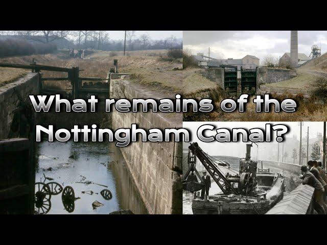 What remains of the Nottingham canal.