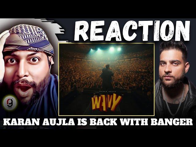 KARAN AUJLA - WAVY (OFFICIAL VIDEO) KARAN AUJLA | LATEST PUNJABI SONGS 2024 | REACTION BY RG