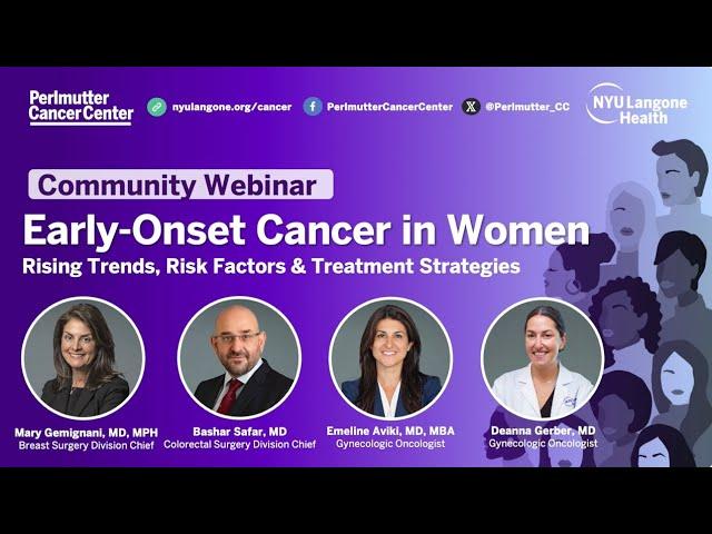 Early-Onset Cancer in Women: Rising Trends, Risk Factors & Treatment Strategies