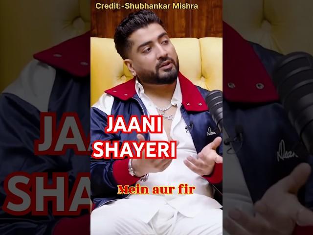 Jaani with shubhankar mishra #podcast #shubhankarmishra #trending #jaani #jaaninewsong #shorts