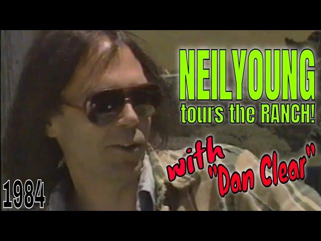 Neil Young CANADIAN TV BROADCAST 1984 "Forever Young" FUNNY INTERVIEW