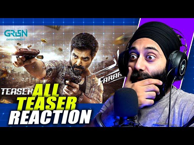 FARAAR-All Teaser Reaction | Hamza Ali Abbasi | Haroon Shahid