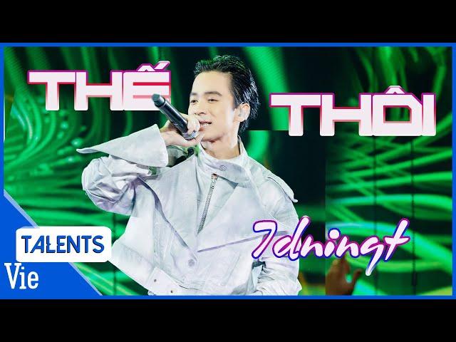 7dnight rap tiếng Nghệ "THẾ THÔI" trở thành First Choice của BIGDADDY | Rap Việt Live Stage