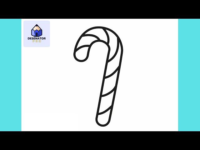 Cum Sa Desenezi O Bomboana De Craciun | Usor Pas cu Pas Tutorial pentru Incepatori