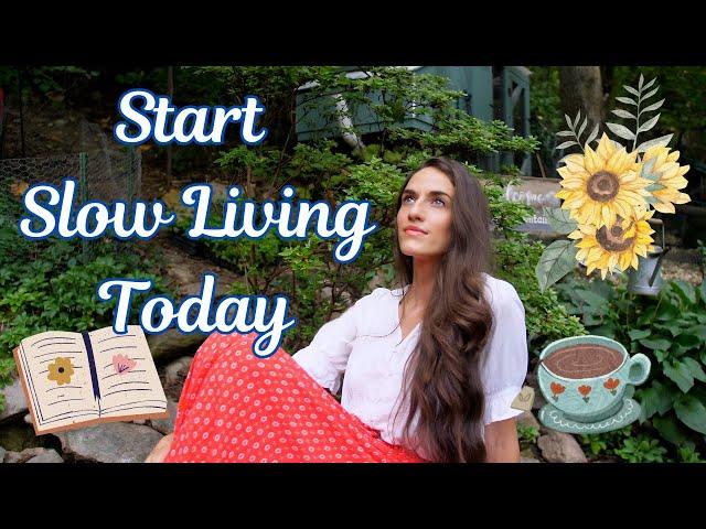 Slow Living for Busy People | Practical Slow Living for Beginners