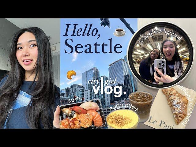 weekend in seattle ️️ | what i eat, cafés & flea market