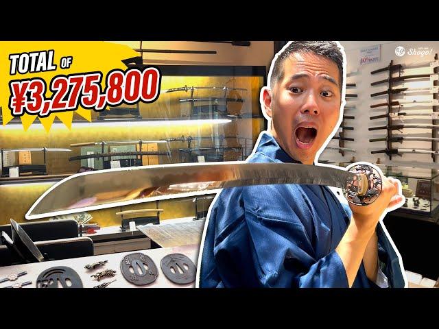 5 MORE Real Katana Recommended by Kyoto's Best Sword Shop | Which One Did I Buy?