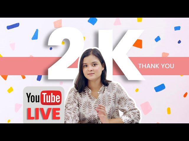 Ansab Mahmood is live! Ansab Mahmood Hits 2k Subscribers LIVE