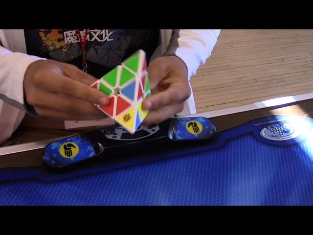 Pyraminx World Record FAIL!! 1.26 +2 - Drew Brads