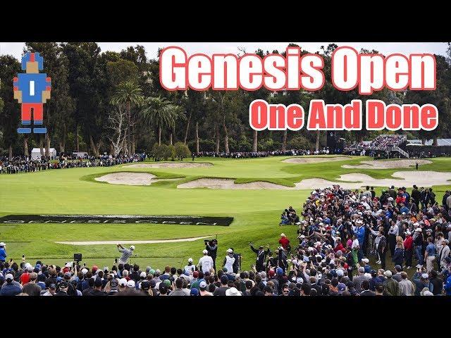 Genesis Open - One and Done