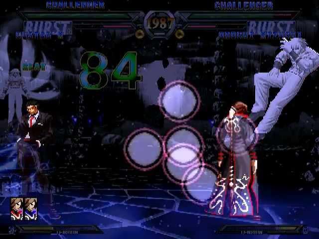 Gustab M Type F vs Orochi Mizuchi - Ultimate King Of Fighters MUGEN Demo