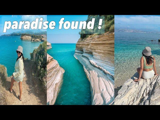 Beaches in Corfu Greece / Canal d’ Amour Sidari / Kassiopi Bay / greece beach hopping vlog/ ep 2