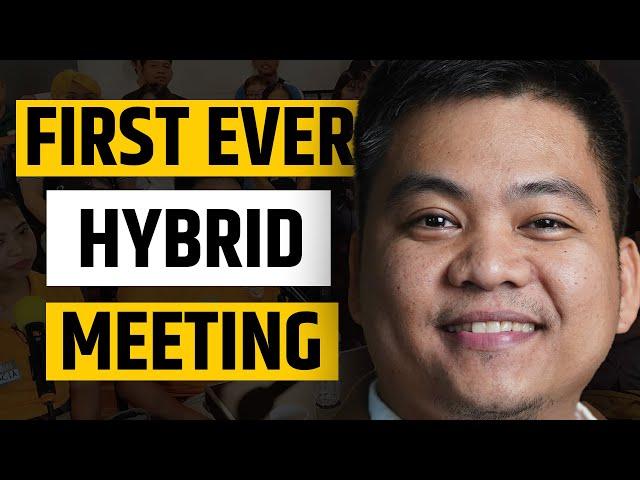 Unang KASOSYO HYBRID MEETING natin