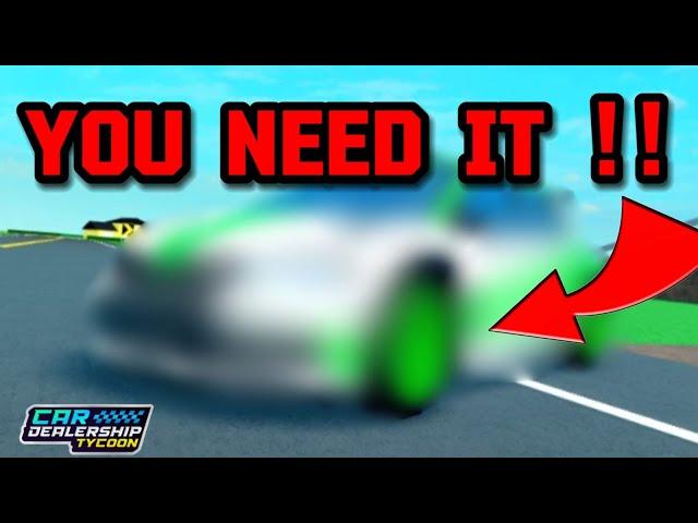 YOU NEED THESE CARS NOW IN Car dealership tycoon!! | Mird CDT