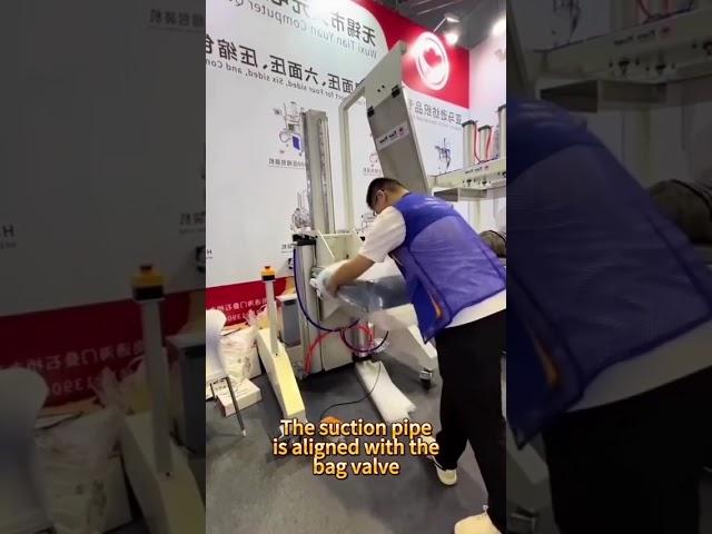 Mechanical packaging quilt vacuum operation