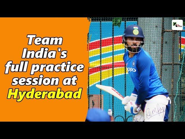 Watch: Indian cricket team's full practice session ahead of 1st ODI | India vs Australia