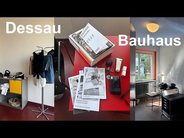 Dessau Bauhaus Vlog | 100년 전에 지어졌다고요…?  데사우 바우하우스에서 보낸 1박 2일 브이로그 + 예약 방법 ️