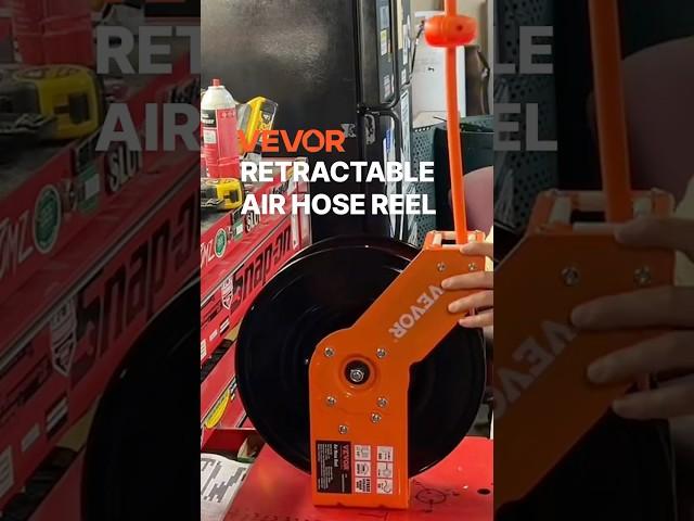 VEVOR Auto-Rewind Air Hose Reel | A versatile tool for any garage or workshop