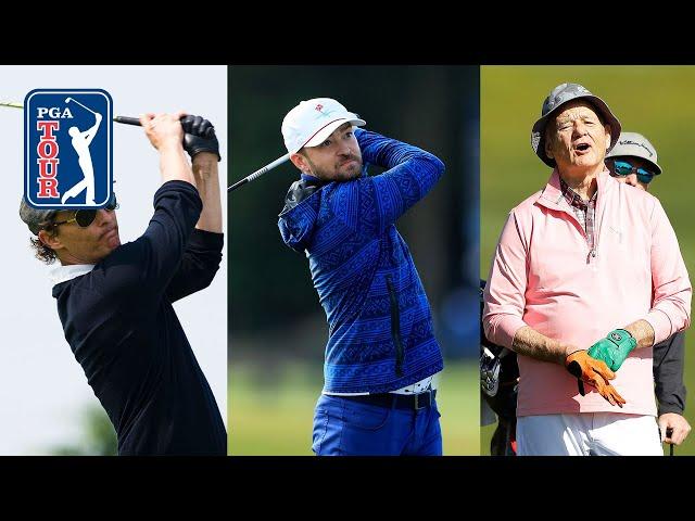 Best celebrity golf shots on the PGA TOUR