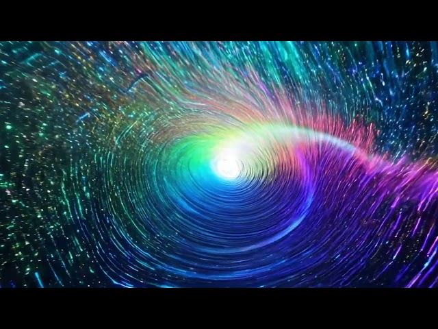 Aurora Burst Tunnel VJ Loop Dynamic Visual Art Video