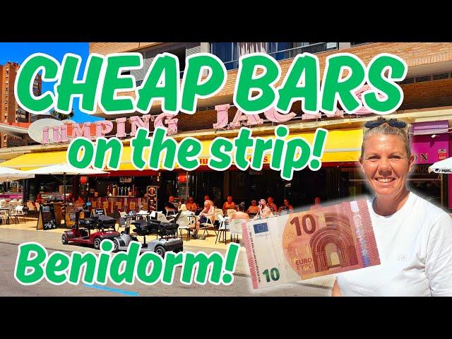 Benidorm - What can you get with 10 EUROs on the STRIP?